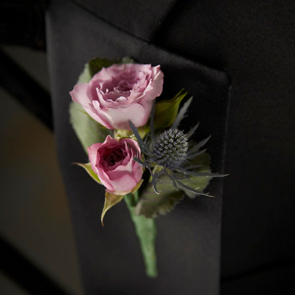 Veronica Boutonniere –  Simply Flowers, Los Angeles CA