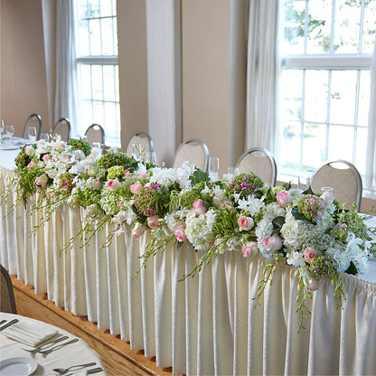 State of Joy Head Table Arrangement –  Simply Flowers, Los Angeles CA
