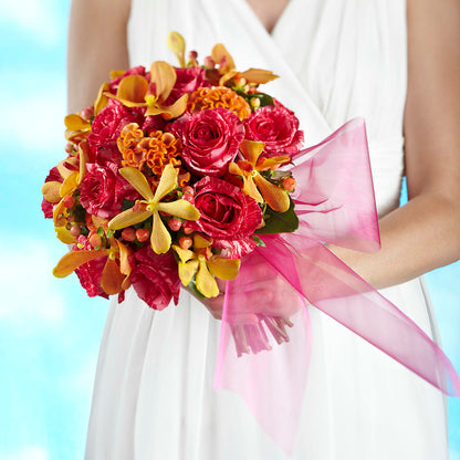 Brilliant Shades of Love Bouquet –  Simply Flowers, Los Angeles CA