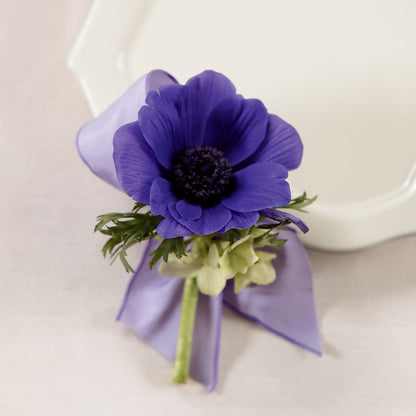 Purple Passion Boutonniere –  Simply Flowers, Los Angeles CA