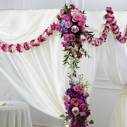 Color & Light Chuppah Decor –  Simply Flowers, Los Angeles CA