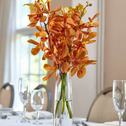 Orange Mokara Bud Vase –  Simply Flowers, Los Angeles CA
