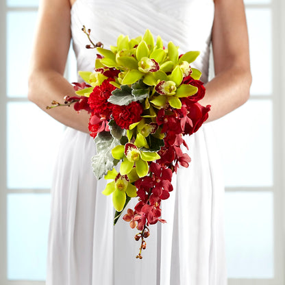 Elegant Orchid Bouquet –  Simply Flowers, Los Angeles CA