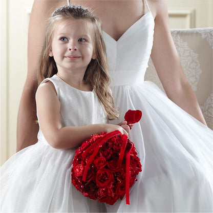 Pure at Heart Flower Girl Arrangement –  Simply Flowers, Los Angeles CA