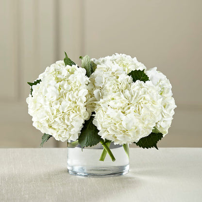 White Hydrangea Bouquet –  Simply Flowers, Los Angeles CA